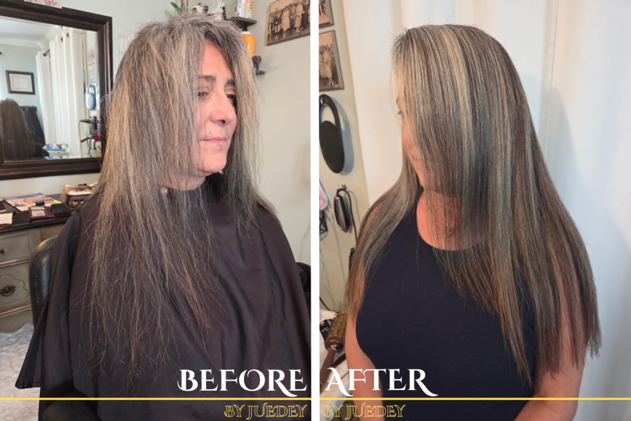 Before and after result 4