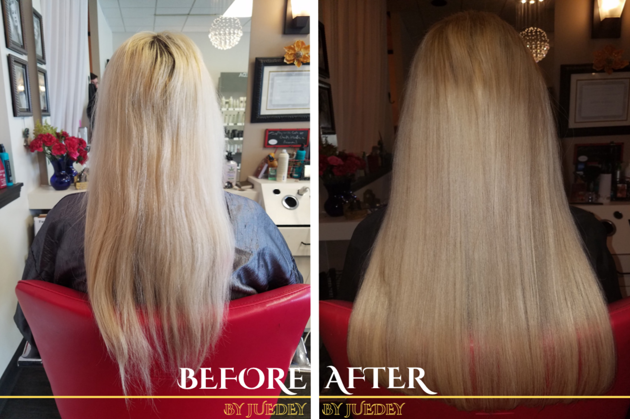 Before and after result 6